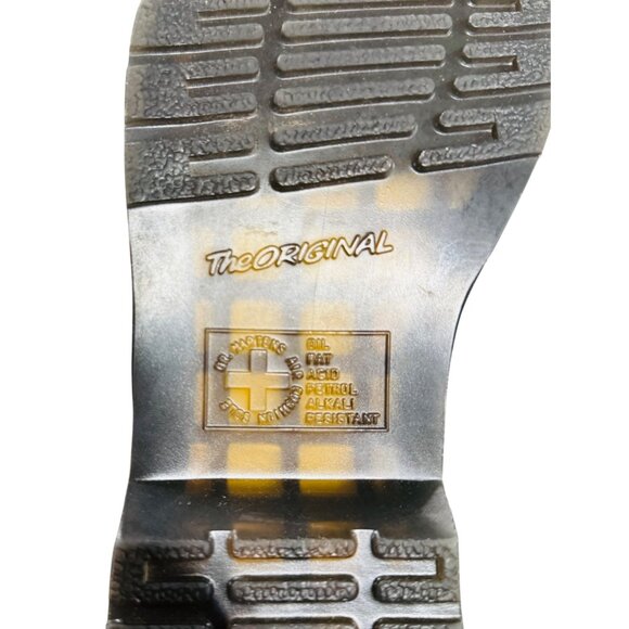 Dr. Martens 26861 Women's Size 9 White Croc Embossed Patent Leather Shoes - Picture 12 of 12